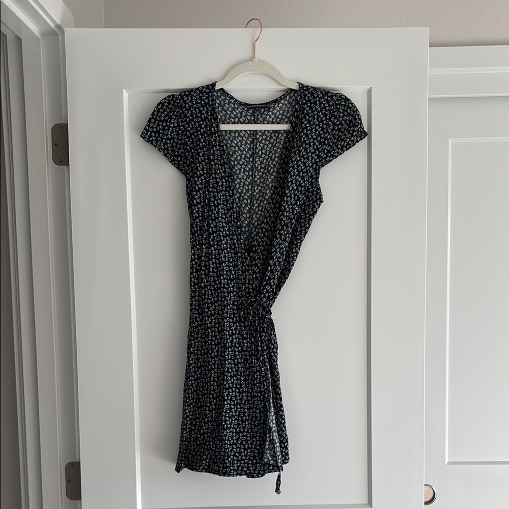Brandy Melville Black and White Mini Dress